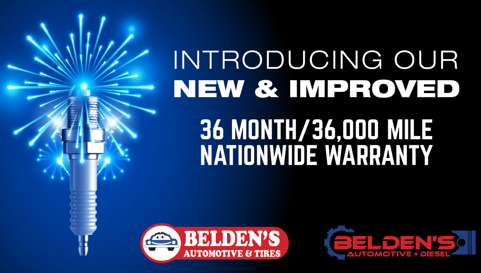 New Years Warranty | Belden's Automotive & Tires