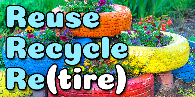How to Retire a Tire, No Landfill Required