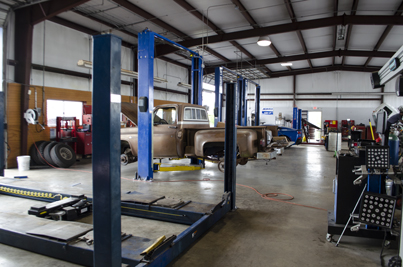 Service Bays at China Grove Location | Belden's Automotive & Tires